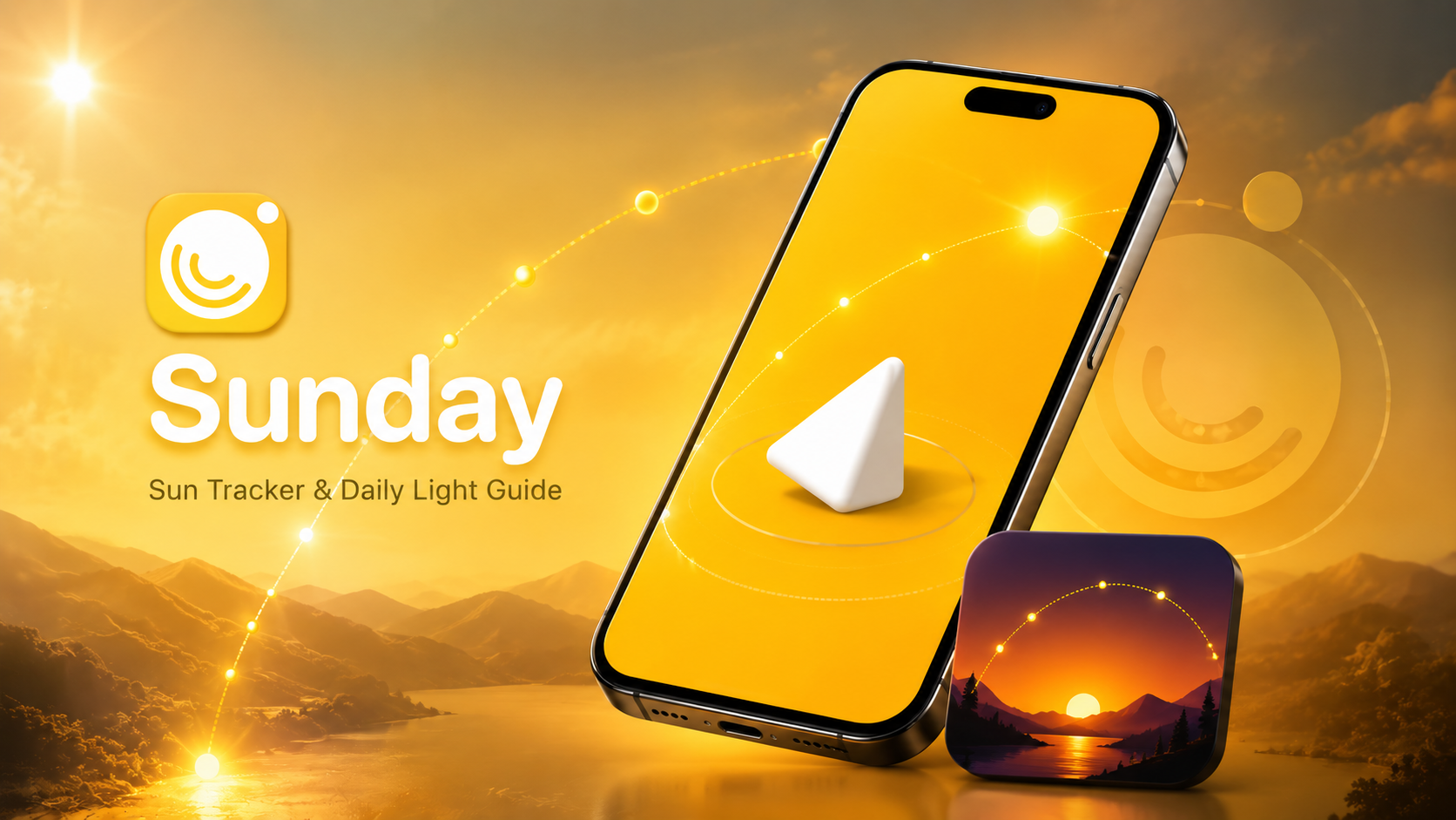 Sunday app visual for sun path and daylight planning